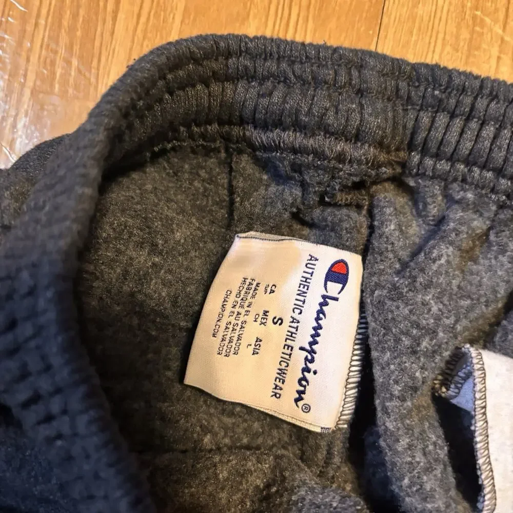 Champion Bridgewater State Bears Sweatpants Gray Fleece Athletic Men’s Small